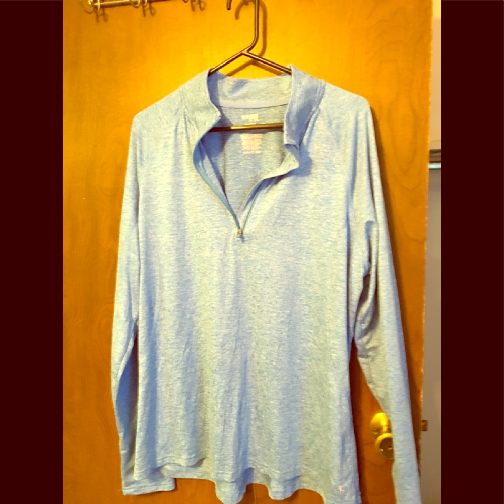 Danskin Now 1/2 zip long sleeve